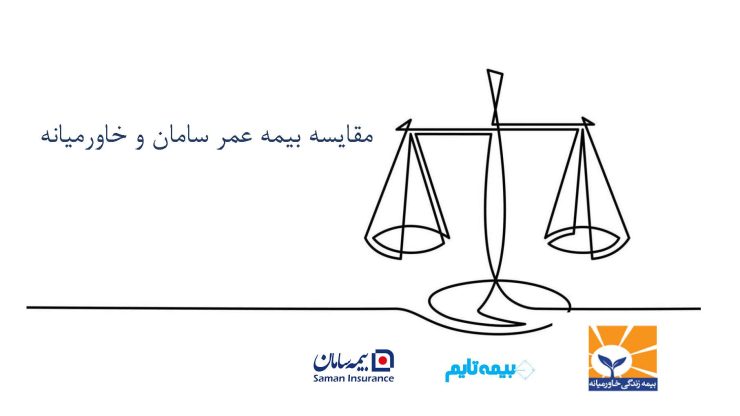 مقایسه بیمه عمر سامان و بیمه عمر خاورمیانه