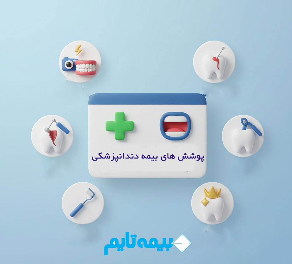 پوشش های بیمه دندانپزشکی